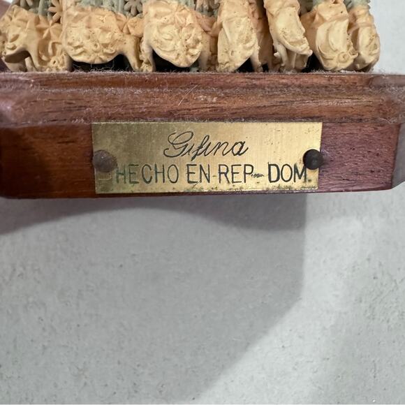 Vtg Gifina Faceless handmade Doll made in Dominican Republic with Porcelanicron - Picture 2 of 8